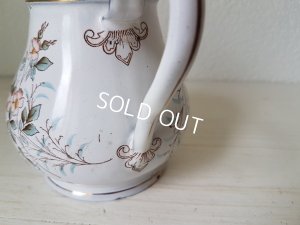 画像10: BWホーロー花柄コーヒーポット