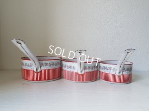画像6: BBローズガーランド赤片手鍋セット
