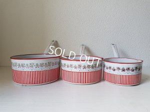 画像7: BBローズガーランド赤片手鍋セット