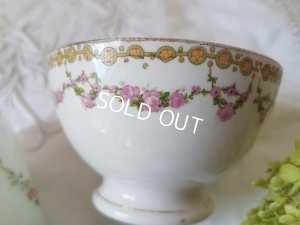 画像6: ローズガーランド柄カフェオレボウル&グラス