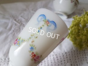 画像9: ローズガーランド柄カフェオレボウル&グラス