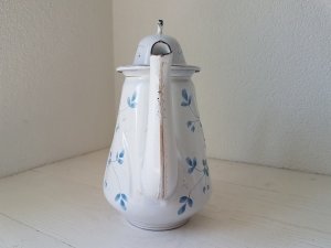 画像5: ホーロー手描き花柄ティーセット