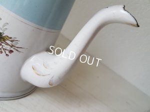 画像10: BW社ホーロー花柄コーヒーポット