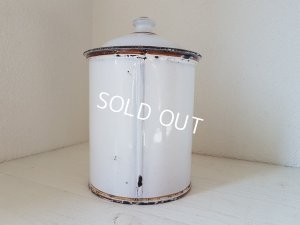 画像4: ホーローローズ柄手描きキャニスター