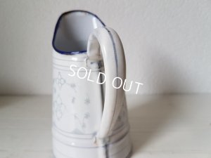 画像11: サクソニー柄カフェオレボウルとジャグセット