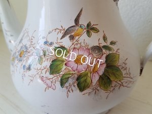 画像3: BWホーロー花柄ポット