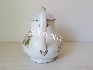 画像8: BWホーロー花柄ポット