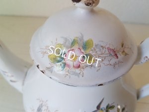 画像4: BWホーロー花柄ポット