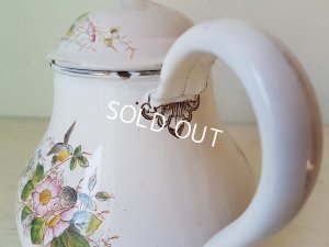 画像5: BWホーロー花柄ポット