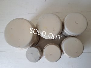 画像10: アンティークホーロー小花柄キャニスター