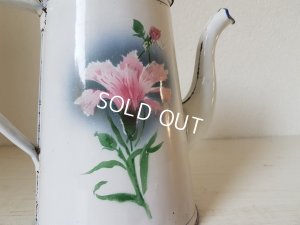画像3: ホーローJapyカーネーション柄コーヒーポット　