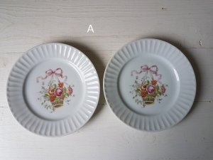 画像2: Bavaria Schumannローズ花かご柄プレート