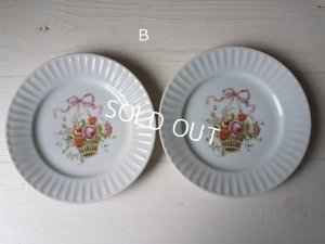 画像10: Bavaria Schumannローズ花かご柄プレート