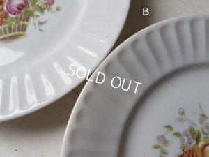 画像15: Bavaria Schumannローズ花かご柄プレート