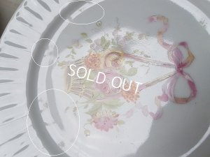 画像18: Bavaria Schumannローズ花かご柄プレート