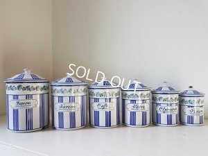 画像6: BBブルーストライプローズガーランドキャニスター