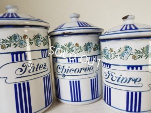 画像3: BBブルーストライプローズガーランドキャニスター