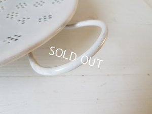 画像4: 白ホーローざる