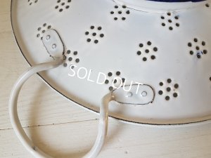 画像3: 白ホーローざる