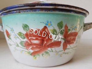 画像11: Japyローズ柄キャセロール