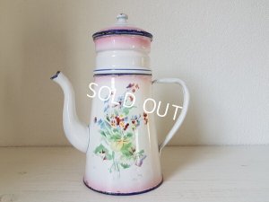 画像4: Japyピンクぼかし勿忘草柄コーヒーポット