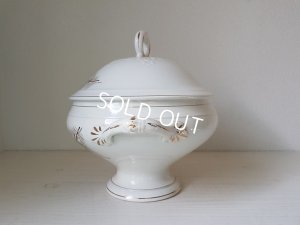 画像9: Moulin Des Loups&Hamage陶器パンジー柄スーピエール