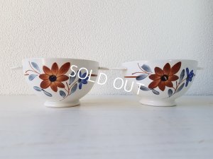 画像2: サルグミンヌ耳付花柄ボウル