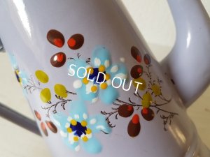 画像2: アンティ―クホーロー花柄コーヒーポット