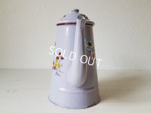 画像5: アンティ―クホーロー花柄コーヒーポット