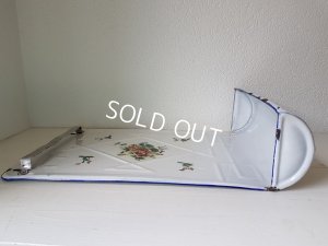 画像5: アンティ―クホーローJapyすみれ柄レードルラック