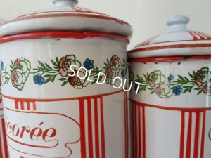 画像5: BB赤ストライプローズガーランドキャニスター