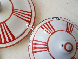 画像12: BB赤ストライプローズガーランドキャニスター