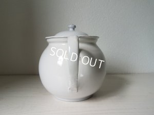 画像7: アンティ―クホーロー白ティーポット