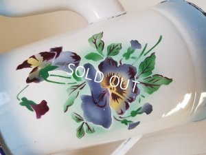 画像2: Japyダブルパンジー柄コーヒーポット