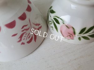 画像9: サルグミンヌ花柄カフェオレボウルセット