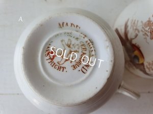 画像15: マーストリクト窯シノワズリ柄カップ&ソーサー