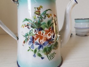 画像2: Japyビオラとすずらん柄コーヒーポット