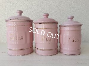 画像3: アンティ―クホーローピンクキャニスター