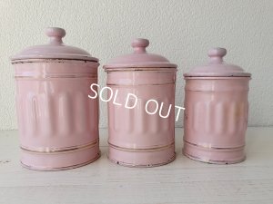 画像6: アンティ―クホーローピンクキャニスター