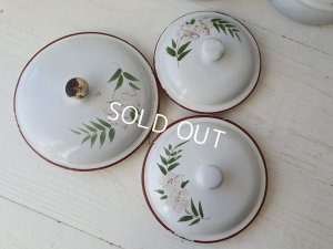 画像11: アンティ―クホ―ロ―花柄キャニスター