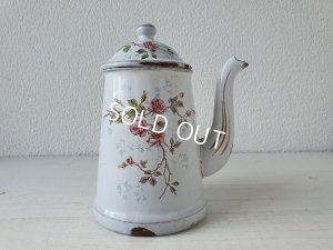 画像7: BFローズ柄ホーローチョコレートポット