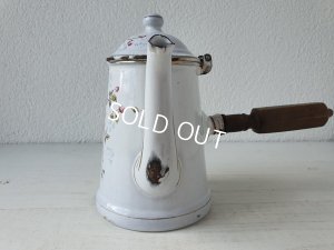 画像9: BFローズ柄ホーローチョコレートポット