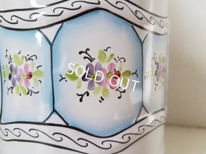 画像4: アンティ―クホーロー花柄キャニスター