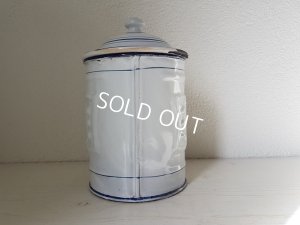 画像7: アンティ―クホーロー花柄キャニスター