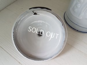 画像10: アンティ―クホーロー花柄キャニスター