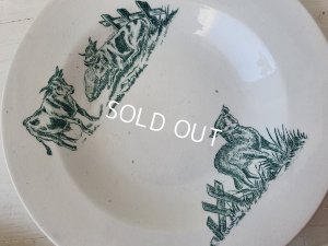 画像3: アンティ―ク陶器おままごとプレートセットC