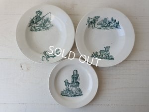 画像6: アンティ―ク陶器おままごとプレートセットC