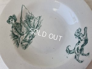 画像7: アンティ―ク陶器おままごとプレートセットC