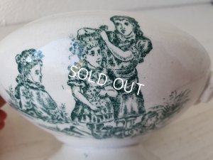 画像2: アンティ―ク陶器おままごとスーピエールA