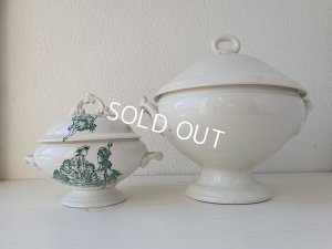 画像10: アンティ―ク陶器おままごとスーピエールA